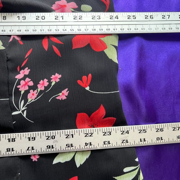 πStudio One Georgette Fabric Floral Sleeveless Midi Dress - Picture 11 of 15